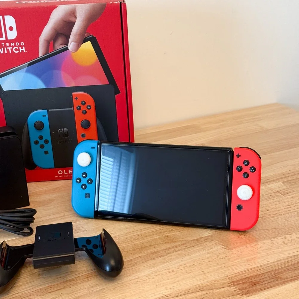 Nintendo Switch OLED 256GB in Box (HEG-001) | Tested - Working